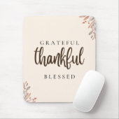 dankbaar zalig botanisch muismat (Met muis)