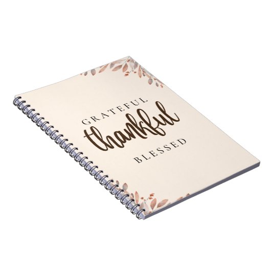 dankbaar zalig botanisch notitieboek (Rechterzijde)