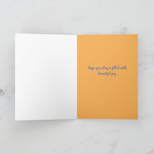 Dankbaarheid Aanmoediging Boeket Positieve woorden Kaart (Binnen)