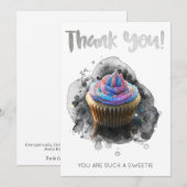 *~ Dankbaarheid AP99 BEDANKT Opmerking Kaart (Voorkant / Achterkant)