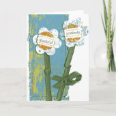 dankbaarheid bedankkaart (Voorkant)