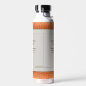 Dankbaarheid Blijft: aarden drinkware Mindful Waterfles (Links)