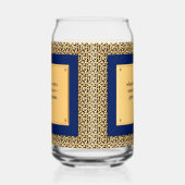 Dankbaarheid Blijft: Dankbaarheid Voorbij Drinkwar Blikvorm Glas (Rechts)