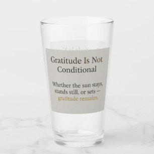 Dankbaarheid Blijft: Elke Ritme van L Mindful Slok Glas