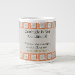 Dankbaarheid Blijft: Goede Dag Betere Nacht Altijd Grote Koffiekop