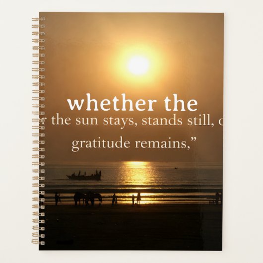 Dankbaarheid Blijft: Licht of Nacht, Toch Dankbaar Planner (Voorkant)