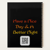 Dankbaarheid Blijft: Licht of Nacht, Toch Dankbaar Planner (Achterkant)