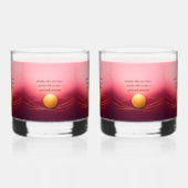 Dankbaarheid Blijft™ Liefde & Intentie | Betekenis Whisky Glas (Achterkant)