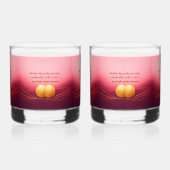 Dankbaarheid Blijft™ Liefde & Intentie | Betekenis Whisky Glas (Links)