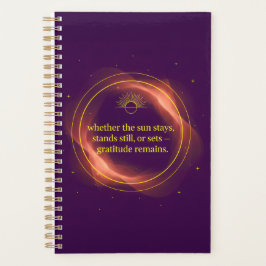 Dankbaarheid Blijft: Nice Day Better Night Always  Planner