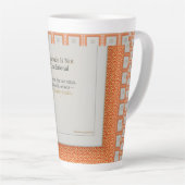 Dankbaarheid Blijft: Stilte Houdt Dankbaarheid Elk Latte Mok (Rechterhoek)