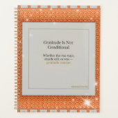 Dankbaarheid Blijft: Waar Je Ook Staat, Wees Dankb Planner (Voorkant)