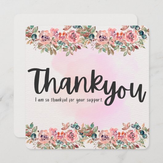 Dankbaarheid Blossoms - Dankuwel (Voorkant / Achterkant)