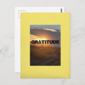 Dankbaarheid Briefkaart (Voorkant / Achterkant)