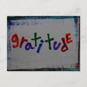 " dankbaarheid " - briefkaarten
