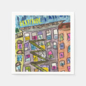 Dankbaarheid Cocktail servetten (Voorkant)