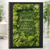 Dankbaarheid & Doelen Groene Mos Mindfulness Planner