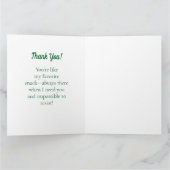 Dankbaarheid Express: Charmante bedankkaart Kaart (Binnen)