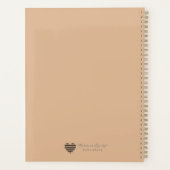 Dankbaarheid & Gebed - Handen & Lavendel Planner (Achterkant)