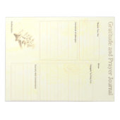 Dankbaarheid & Gebed Pagina's Bruin | Notitieblok (Voorkant)