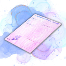 Dankbaarheid & Gebed Pagina's Roze Blauw |
