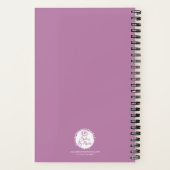 Dankbaarheid gedefinieerd (Mauve) Notitieboek (Achterkant)
