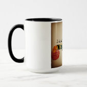 Dankbaarheid geobsedeerd koffie Mok (Links)