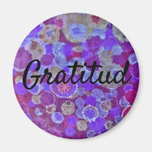 Dankbaarheid iman magneet (Voorkant)