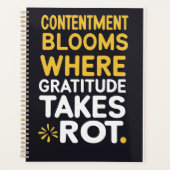 Dankbaarheid in bloei - inspirerend planner (Voorkant)