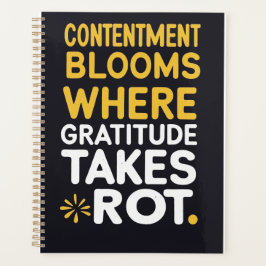 Dankbaarheid in bloei - inspirerend planner