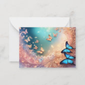 "Dankbaarheid in Bloei" Notitiekaartje (Achterkant)