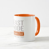 Dankbaarheid in feestmodus mok (Voorkant rechts)