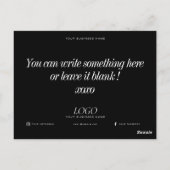 Dankbaarheid in het bedrijfsleven: een oprechte da briefkaart (Achterkant)