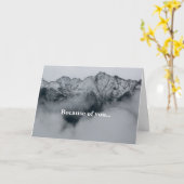 Dankbaarheid Kaart (Gele Bloem)