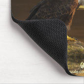 "Dankbaarheid" Kale Adelaar & Gouden Zon Muismat (Hoek)