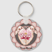 Dankbaarheid Lotus sleutelhanger (Voorkant)
