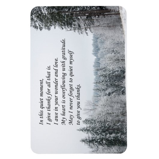 dankbaarheid magneet (Verticaal)