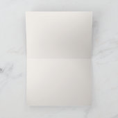 Dankbaarheid - Minimalistisch  Bedankkaart (Binnen)