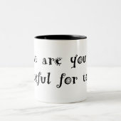 dankbaarheid mok zwarte tekst (Center)