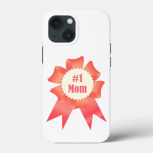 Dankbaarheid Nummer Een Moeder winnaar award lint Case-Mate iPhone Case (Achterkant)