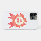 Dankbaarheid Nummer Een Moeder winnaar award lint Case-Mate iPhone Case (Achterkant (horizontaal))