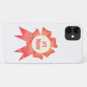 Dankbaarheid Nummer Een Moeder winnaar award lint Case-Mate iPhone Case (Achterkant (horizontaal))