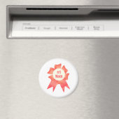 Dankbaarheid Nummer Een Moeder winnaar award lint Magneet (Insitu (Vaatwasser))