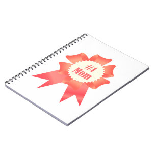 Dankbaarheid Nummer Een Moeder winnaar award lint Notitieboek