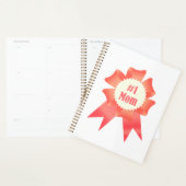 Dankbaarheid Nummer Een Moeder winnaar award lint Planner (Display)