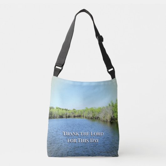 Dankbaarheid Onderweg Crossbody Tas (Voorkant)