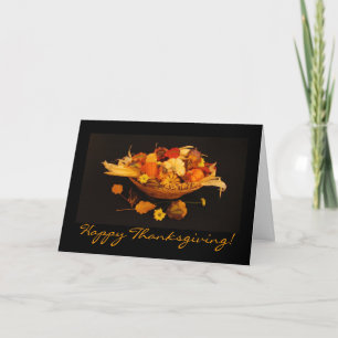 Dankbaarheid Oogst Thanksgiving Feestdagen Kaart