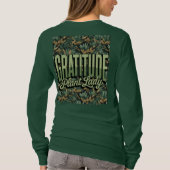 Dankbaarheid Plant Lady Affirmatie T-shirt (Achterkant)