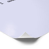 dankbaarheid positieve bevestiging perfect poster (Hoek)