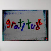 " dankbaarheid " - posters (Voorkant)